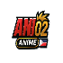 AnimeHub logo - stylized kanji character with green glow effect